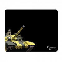 Коврик для мыши GEMBIRD MP-GAME10 "Танк", ткань+резина, 250x200x3 мм, черный