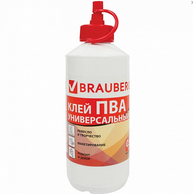 Клей ПВА 500 гр Brauberg  600982