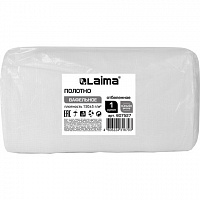 Полотно ВАФЕЛЬНОЕ, Узбекистан, отбеленное, рулон 0,45х50 м, плотность 150 (±5) г/м2, в пакете, LAIMA, 607527