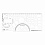 Линейка офицерская СТАММ, пластиковая, гибкая, бесцветная, печатная шкала