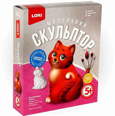 Фигурка из гипса Кошечка LORI  об002