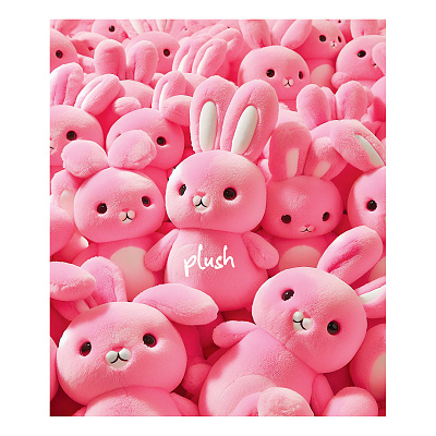 Тетрадь 48л., А5, клетка BG "Plush", суперэконом