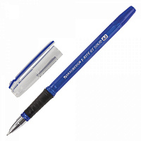 Ручка шариковая масляная с грипом BRAUBERG "i-Rite GT Solid", СИНЯЯ узел 0,7 мм  143305