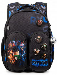 Рюкзак SkyName R9-5 + брелок мячик + значки