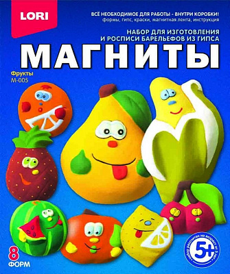 Фигурки на магнитах Фрукты LORI