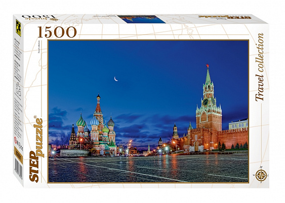 Пазлы 1500 элементов 580*850 мм Москва. Красная площадь Step Puzzle