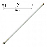 Лампа люминесцентная OSRAM L18/640, 18 Вт, цоколь G13, в виде трубки, длина 59 см, хол. белый свет