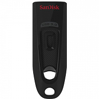Флеш-диск 128 GB, SANDISK Cruzer Ultra, USB 3.0, черный, SDCZ48-128G-U46