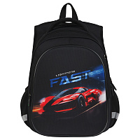 Ранец Berlingo Expert Light "Red Racer" 38*29*18см, 3 отделения, 2 кармана, анатомическая спинка