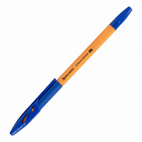 Ручки шариковые с грипом BRAUBERG "ULTRA GT ORANGE", НАБОР 10 ШТУК, СИНИЕ, узел 0,7 мм, чернила ГЕРМАНИЯ, наконечник ШВЕЙЦАРИЯ, 144057