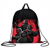 Мешок для обуви BRAUBERG KIDS, с петлей, 42х34 см, Terrible fighters, 273435